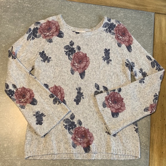 Lucky Brand floral sweater size Small - Picture 2 of 7